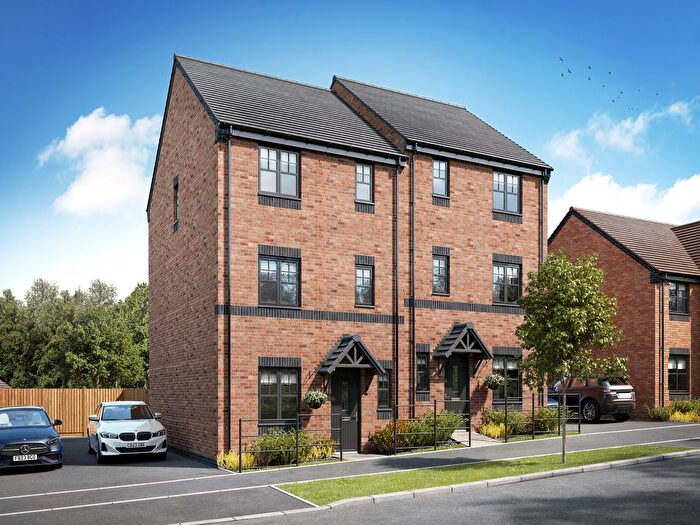 4 Bedroom Semi-Detached House For Sale In "The Wolvesey" At Proctor Avenue, Lawley, Telford, TF4