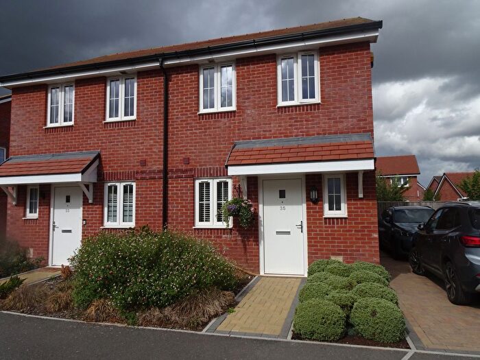 2 Bedroom Semi-detached House To Rent In Caspars Way, Fordingbridge, Hampshire, SP6