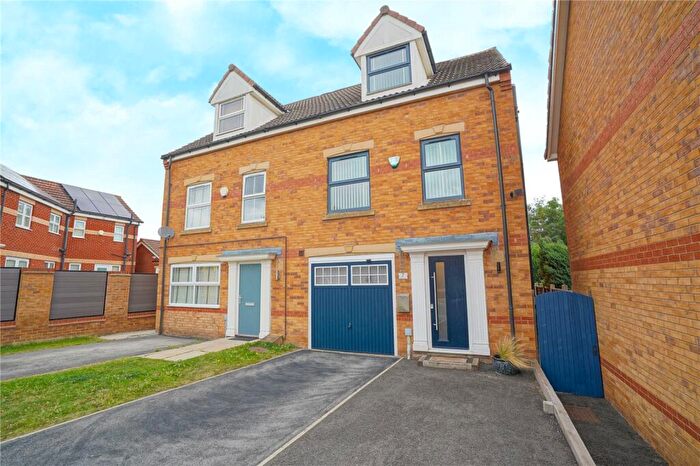 3 Bedroom Semi-Detached House For Sale In Brunswick Drive, Sunnyside, Rotherham, South Yorkshire, S66