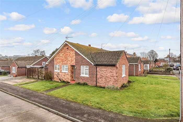 3 Bedroom Semi-Detached Bungalow For Sale In Palmer Road, Wingham, Canterbury, Kent, CT3