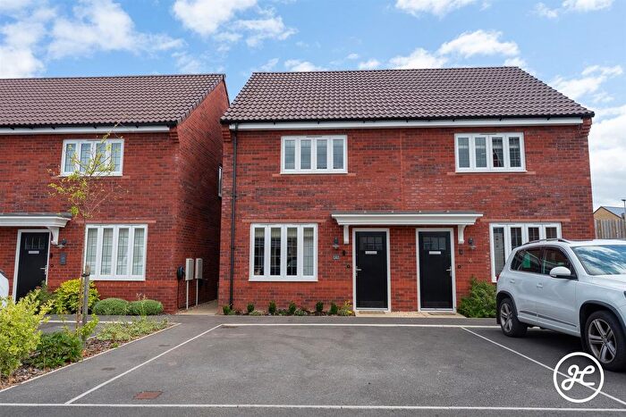 2 Bedroom Semi-Detached House For Sale In Dahlia Close, Wilstock Village, Bridgwater, TA5