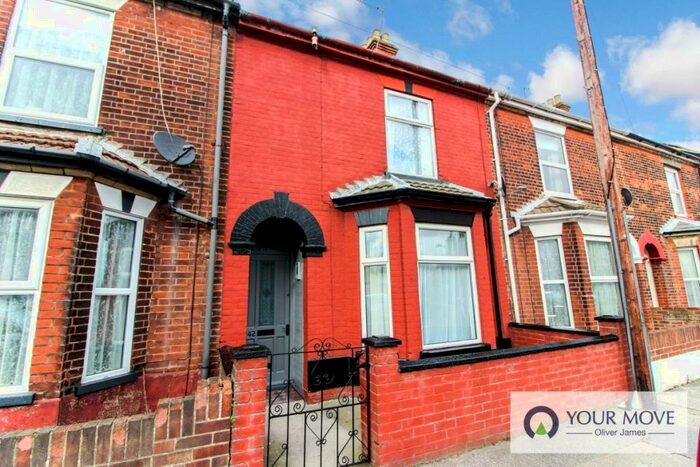 3 Bedroom Terraced House To Rent In St. Margarets Road, Lowestoft, Suffolk, NR32
