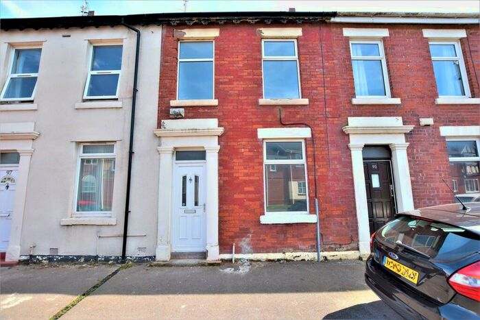 2 Bedroom Terraced House To Rent In Handsworth Road, Blackpool, FY1