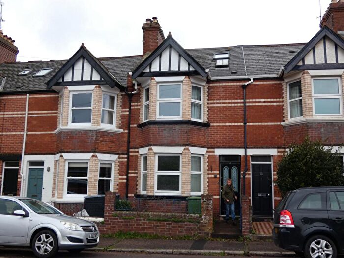 5 Bedroom Terraced House To Rent In Athelstan Road, Exeter, EX1