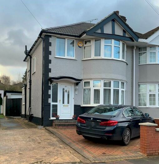 3 Bedroom Semi-Detached House To Rent In Somervell Road, Harrow, HA2