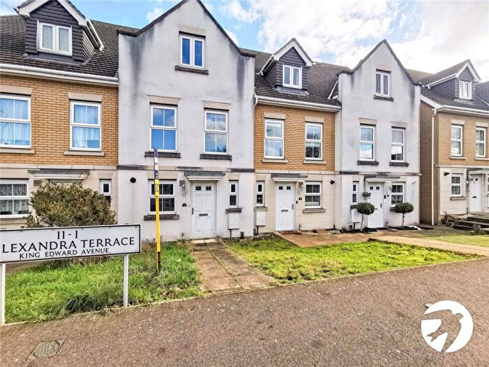 3 Bedroom Terraced House To Rent In Alexandra Terrace, King Edward Avenue, Dartford, Kent, DA1