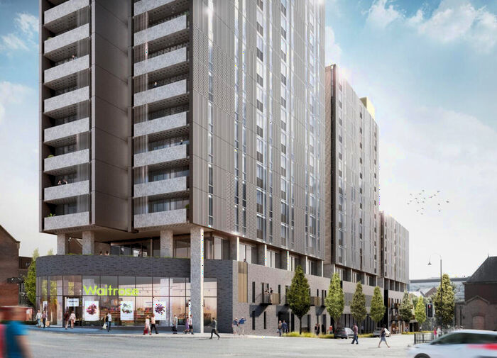 2 Bedroom Apartment To Rent In Oxygen Tower, City Centre, M1