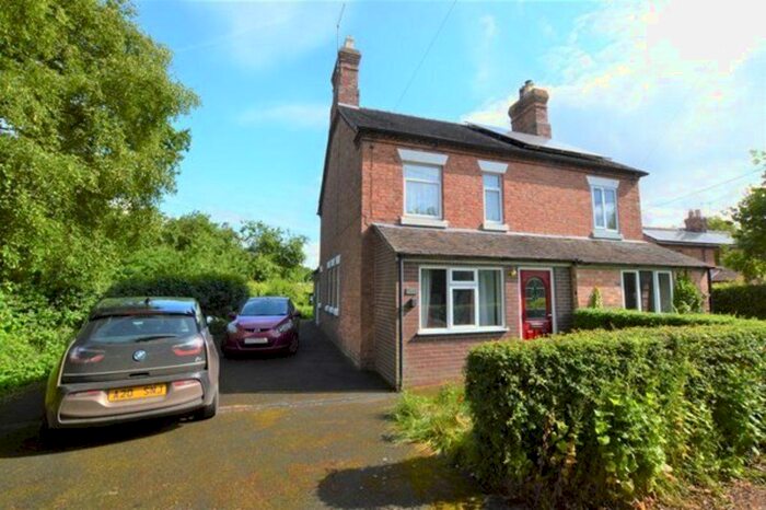 2 Bedroom Semi-Detached House For Sale In Sandy Lane, Stoke Heath, Market Drayton, TF9
