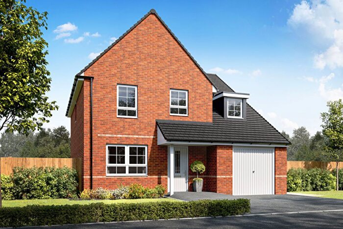 4 Bedroom Detached House For Sale In "Radstock" At Curborough, Lichfield, WS13