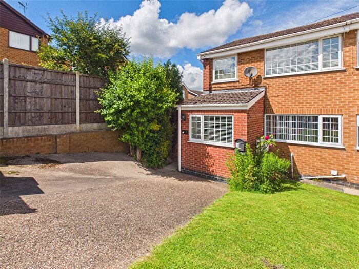 3 Bedroom Semi Detached House For Sale In Saxton Avenue, Heanor, Derbyshire, DE75
