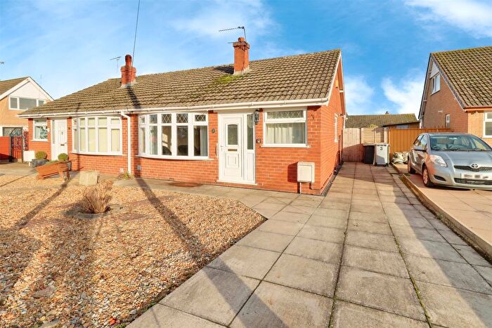 2 Bedroom Semi Detached Bungalow For Sale In Delves Close, Shavington, Crewe, CW2