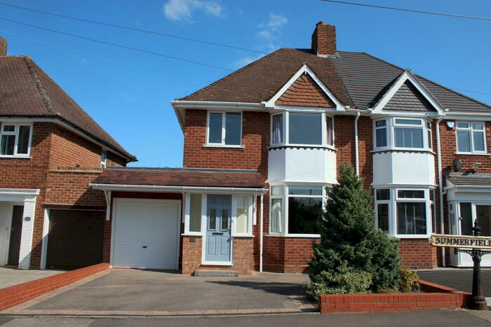 3 Bedroom Semi-Detached House To Rent In Summerfield Road, Solihull, B92