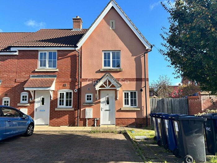 2 Bedroom End Of Terrace House To Rent In Mallow Close, Eynesbury, PE19