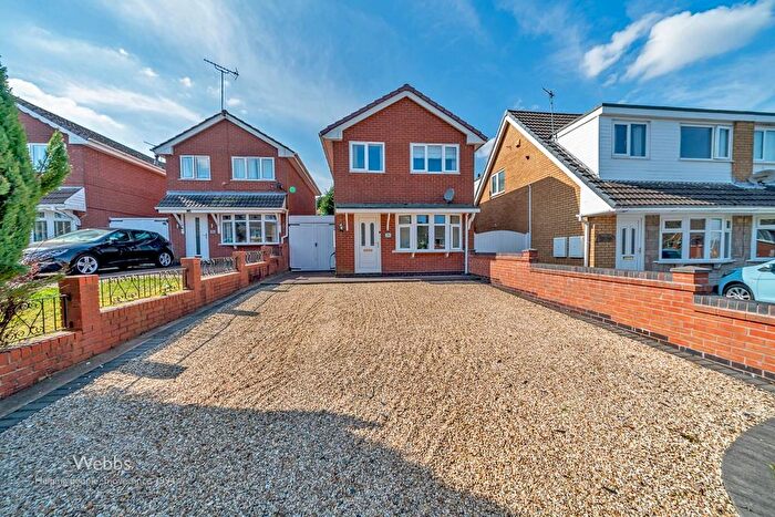 3 Bedroom Detached House For Sale In Meadow Croft, Huntington, Cannock, WS12