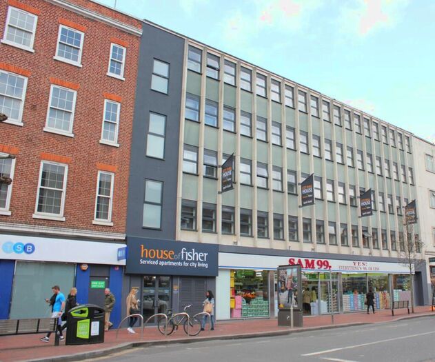 Studio To Rent In City Wall House, West Street, Reading, RG1