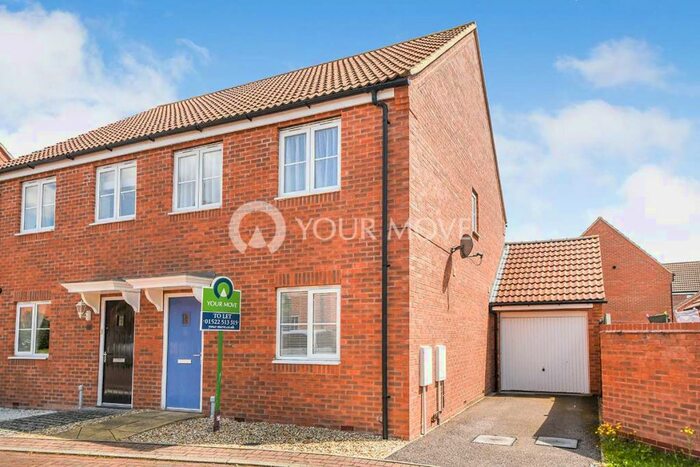 3 Bedroom Semi-Detached House To Rent In Lavender Drive, Witham St. Hughs, Lincoln, Lincolnshire, LN6