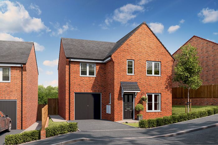 3 Bedroom Detached House For Sale In "The Amersham - Plot " At Spring Wood Gardens, Flatts Lane, Normanby, Middlesbrough, TS6