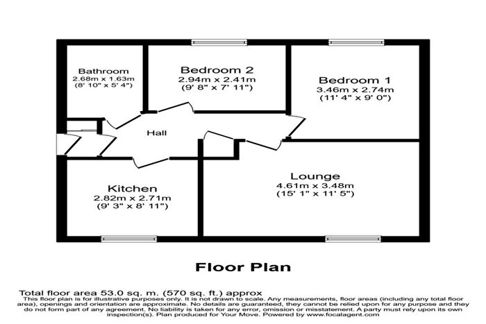 2 Bedroom Flat To Rent In Barlow Gardens, Plymouth, PL2