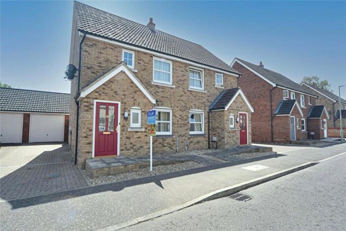 2 Bedroom Semi-Detached House To Rent In Blenheim Close, West Row, Bury St Edmunds, Suffolk, IP28