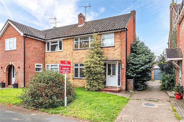 3 Bedroom Semi-Detached House For Sale In Fullerton Drive, Byfleet, West Byfleet, Surrey, KT14