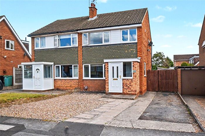 3 Bedroom Semi-detached House For Sale In Harlech Way, Garforth, Leeds, West Yorkshire, LS25