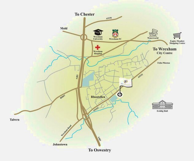 4 Bedroom Detached House For Sale In Plot - The Llanferres, Phase, Manor Gardens, Wrexham Road, Rhostyllen, Wrexham, LL14