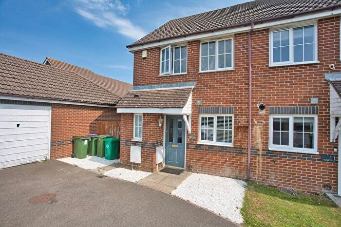 2 Bedroom End Of Terrace House For Sale In Mitchell Avenue, Hawkinge, Folkestone, Kent, CT18