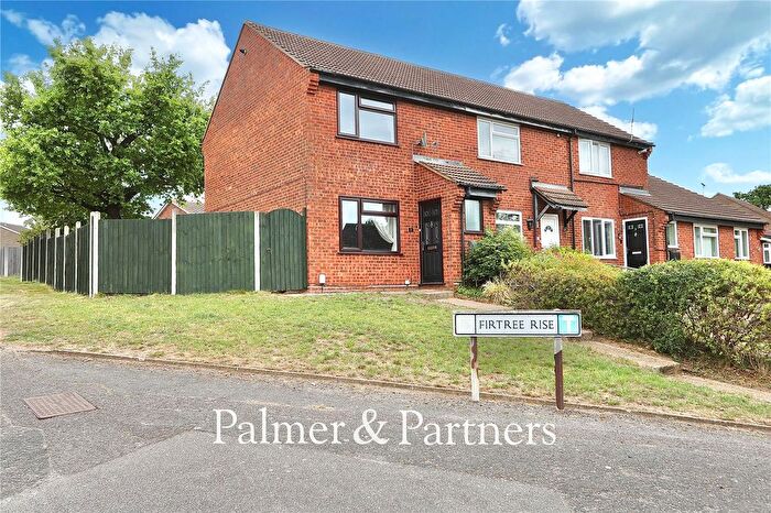 2 Bedroom End Of Terrace House For Sale In Firtree Rise, Ipswich, Suffolk, IP8