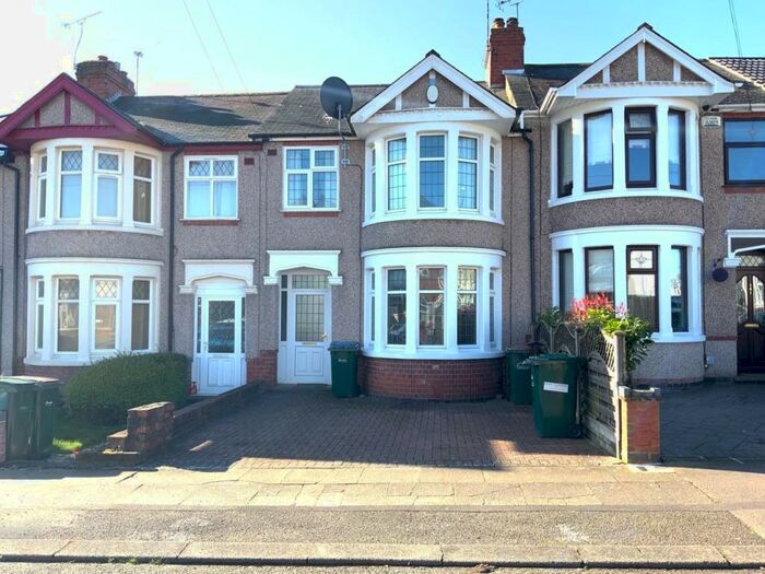 3 Bedroom Terraced House To Rent In Lavender Avenue, Coundon, Coventry, CV6