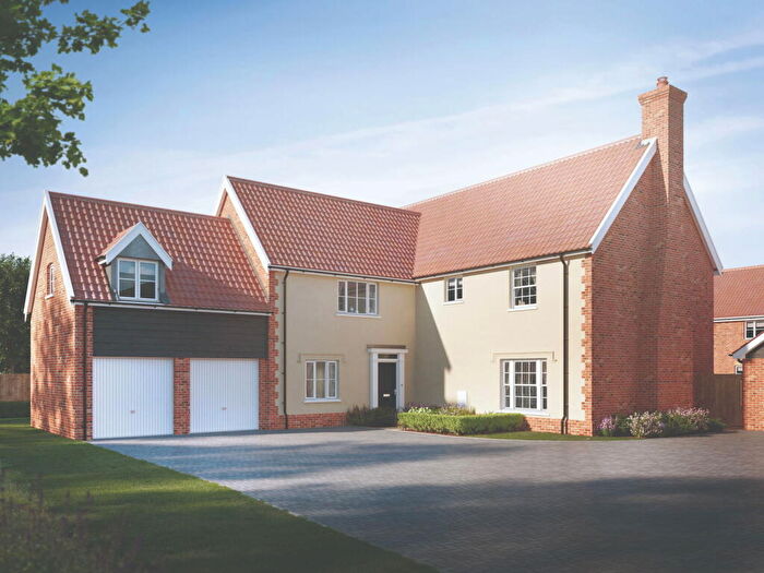 5 Bedroom Detached House For Sale In Plot - The Sparrowhawk, Oak Grove, Eyke, Nr Woodbridge, Suffolk, IP12