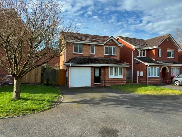 3 Bedroom Detached House To Rent In Porchester Close, Leegomery, Telford, TF1