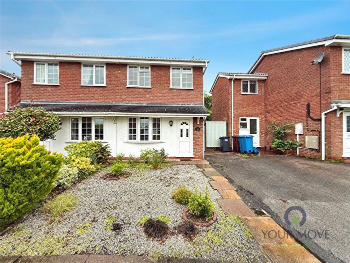 2 Bedroom Semi-Detached House To Rent In Crestwood Close, Stretton, Burton-On-Trent, Staffordshire, DE13