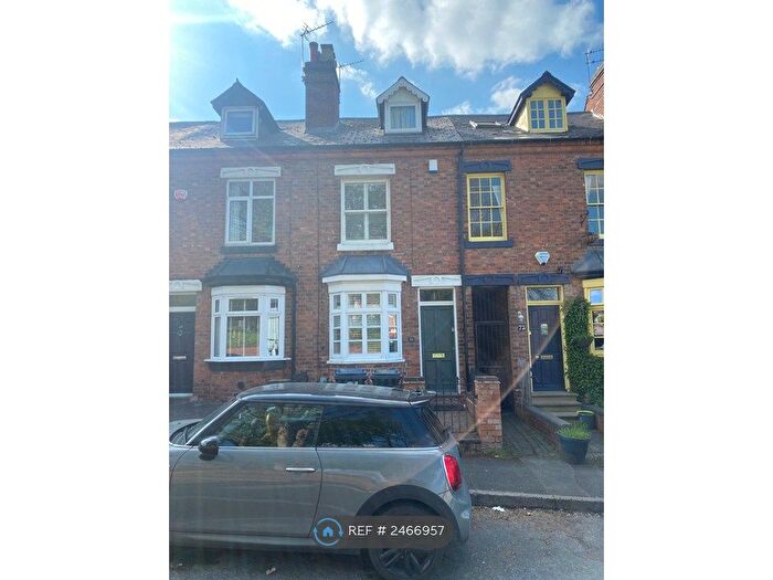 2 Bedroom Terraced House To Rent In North Road, Harborne, Birmingham, B17