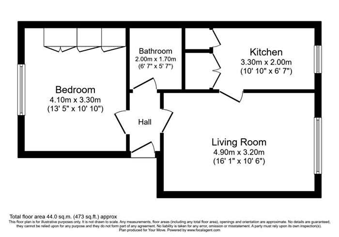 1 Bedroom Flat To Rent In Kimpton Close, Hemel Hempstead, Hertfordshire, HP2