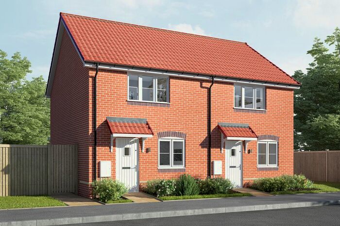 2 Bedroom Semi-detached House For Sale In "The Harcourt" At Halstead Road, Kirby Cross, Frinton-On-Sea, CO13