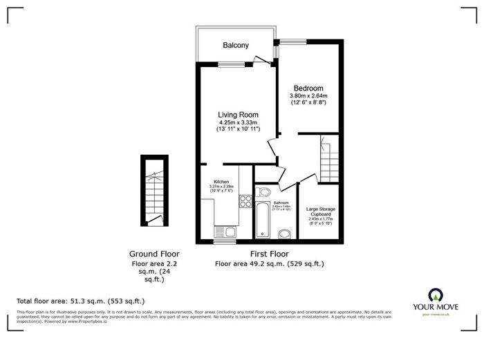 1 Bedroom Flat For Sale In Cossall Walk, London, SE15