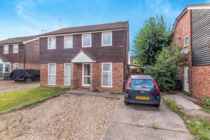 2 Bedroom Semi-Detached House For Sale In Aspian Drive, Coxheath, Maidstone, ME17