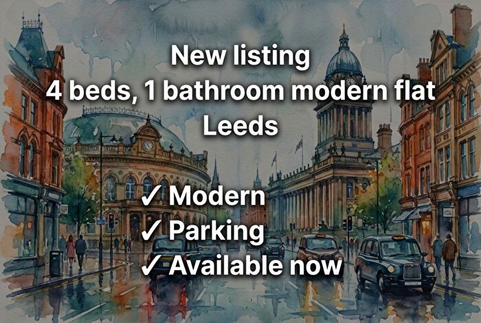 4 Bedroom Flat To Rent In Hyde Park Road, Hyde Park, Leeds, LS6