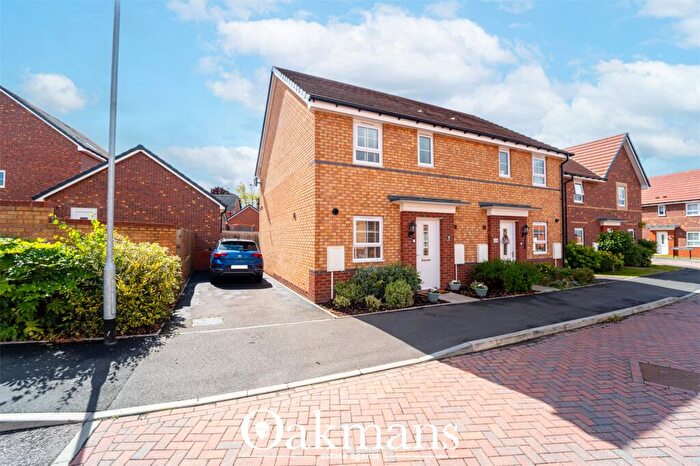 3 Bedroom Semi-Detached House For Sale In Brine Well Crescent, Stoke Prior, Bromsgrove, Worcestershire, B60