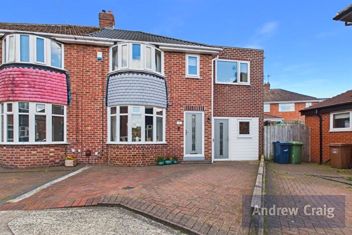 3 Bedroom Semi-Detached House For Sale In Dalegarth Grove, Seaburn Dene, SR6
