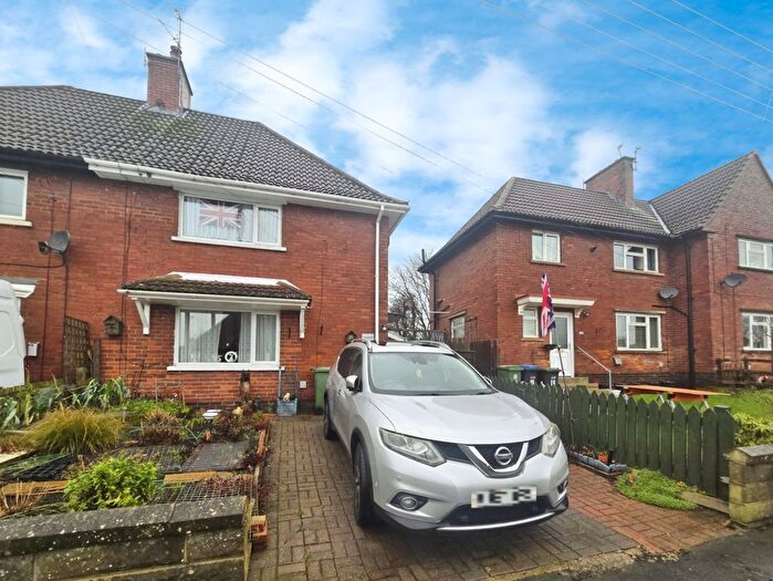 2 Bedroom Semi Detached House For Sale In St. Johns Gardens, Sunnybrow, Crook, DL15
