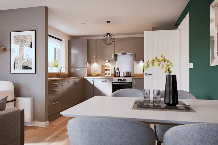 2 Bedroom Flat For Sale In "The Ness - Plot " At Wallyford Toll, Wallyford, Musselburgh, EH21