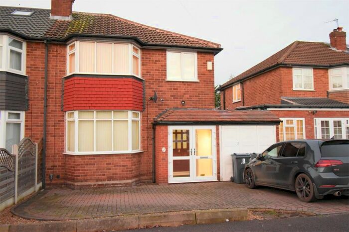 3 Bedroom Semi-Detached House To Rent In Newcroft Grove, Yardley, Birmingham B26
