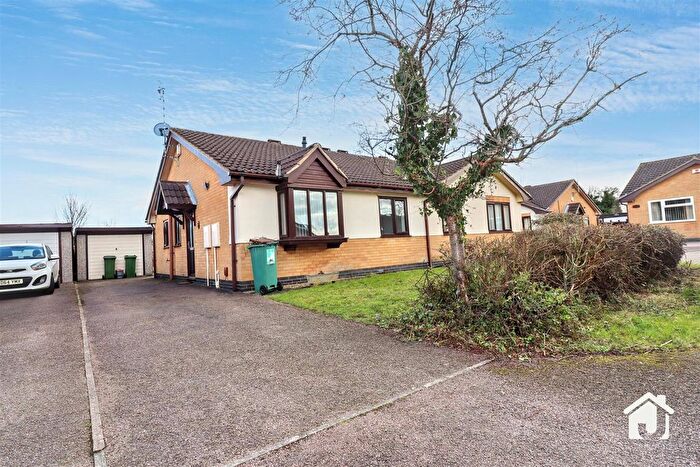 2 Bedroom Semi Detached Bungalow For Sale In Ernee Close, Glenfield, Leicester, LE3