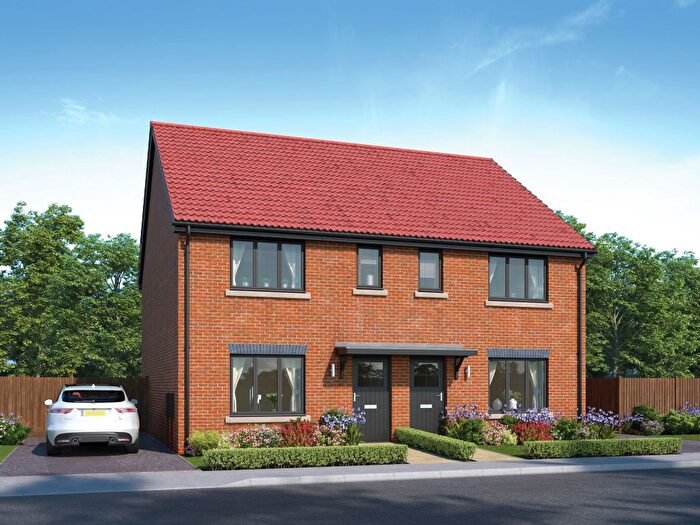 3 Bedroom Semi-detached House For Sale In "The Harper" At Colliery Close, Benton, Newcastle Upon Tyne, NE12