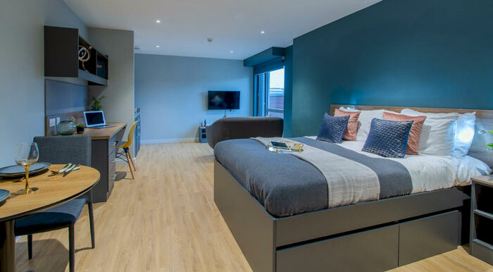 1 Bedroom House To Rent In Crown House West Bar, Sheffield, Sheffield, S3