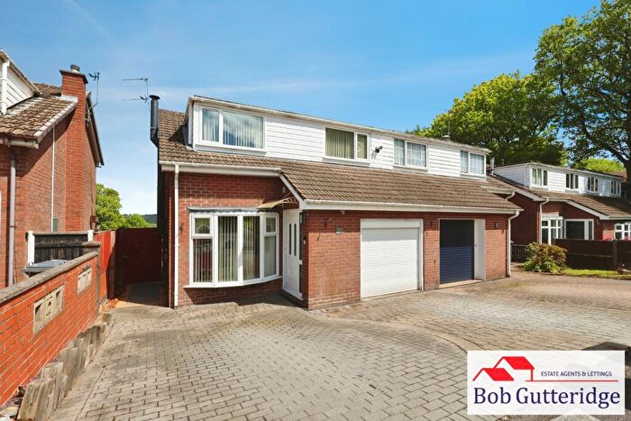 3 Bedroom Semi-Detached House For Sale In Beaconsfield, Porthill, Newcastle, ST5