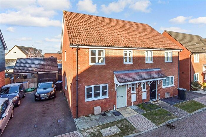 3 Bedroom Semi Detached House For Sale In Arable Drive, Whitfield, Dover, Kent, CT16