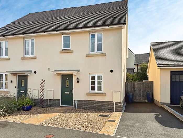 3 Bedroom Semi Detached House For Sale In Baron Way, Newton Abbot, Devon., TQ12