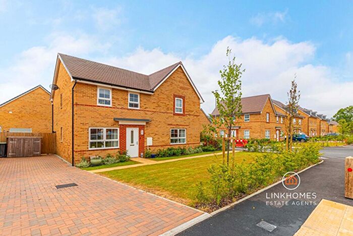 3 Bedroom Semi Detached House For Sale In Strickland Way, Wimborne, BH21